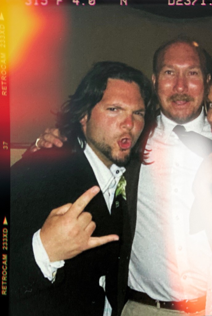 AJ DeAngelo with the Legend, John Earle Livingston circa 2006